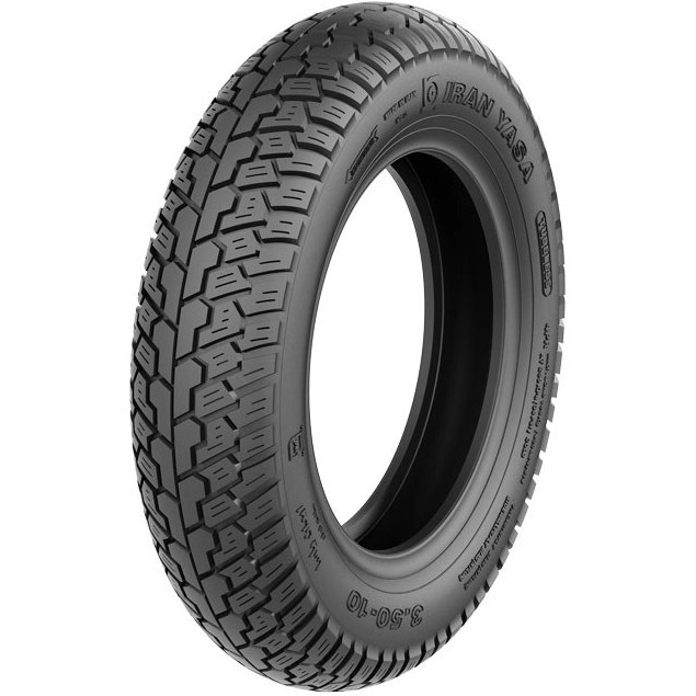 تایر موتور سیکلت 10×3.50 تیوبلس (Tubeless)
