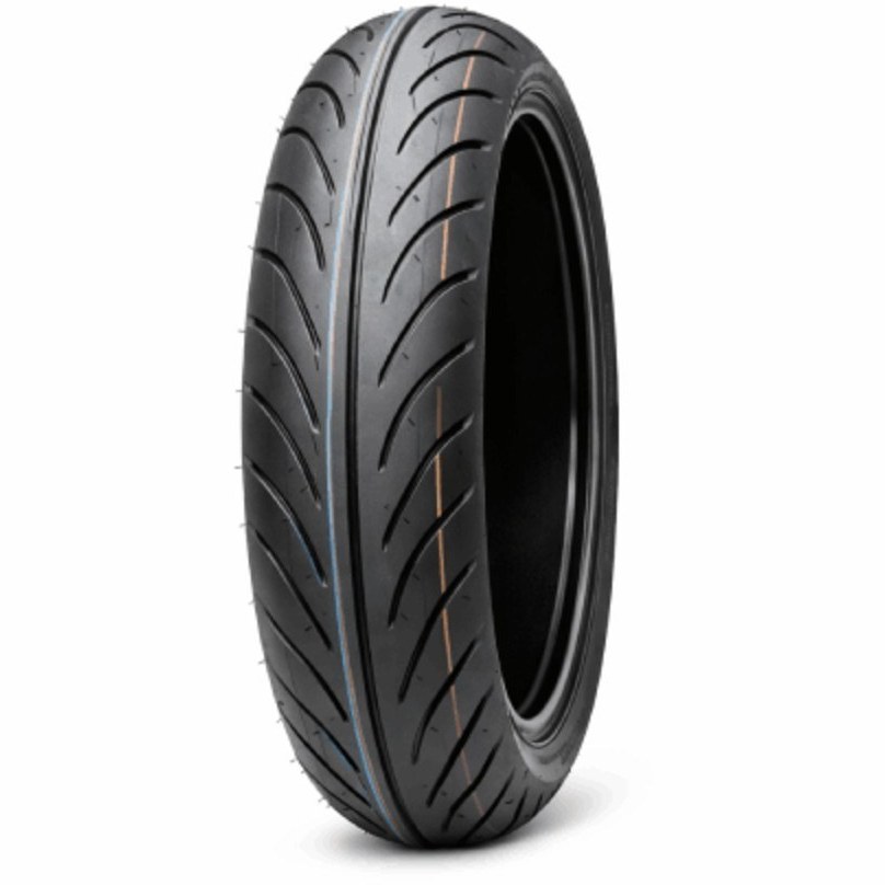 تایر موتور سیکلت یزد تایر 80/90-17 تیوب‌دار (Tube Type)